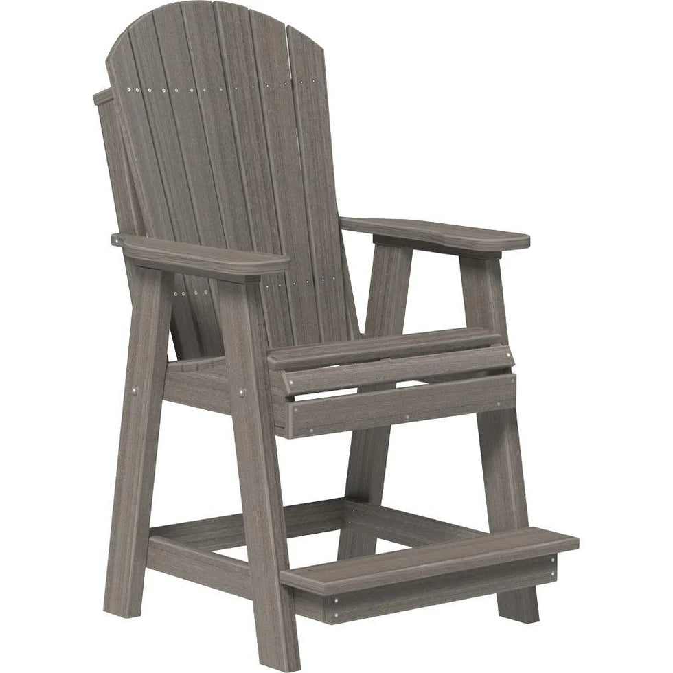 LuxCraft Adirondack Balcony Chair 34 x 30 x 49 in