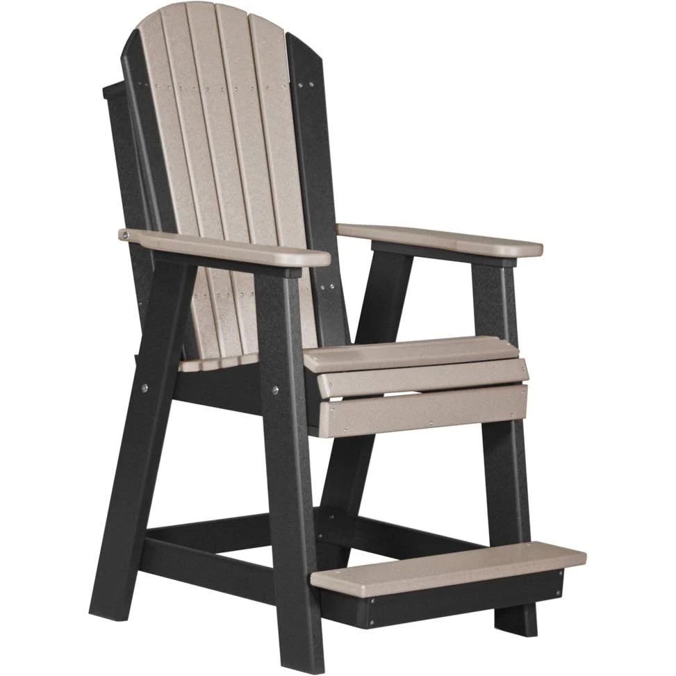 LuxCraft Adirondack Balcony Chair 34 x 30 x 49 in