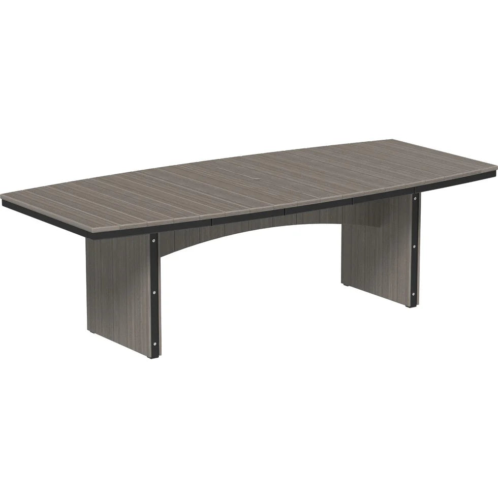 LuxCraft Urban 48-Inch x 96-Inch Oval Poly Dining Table