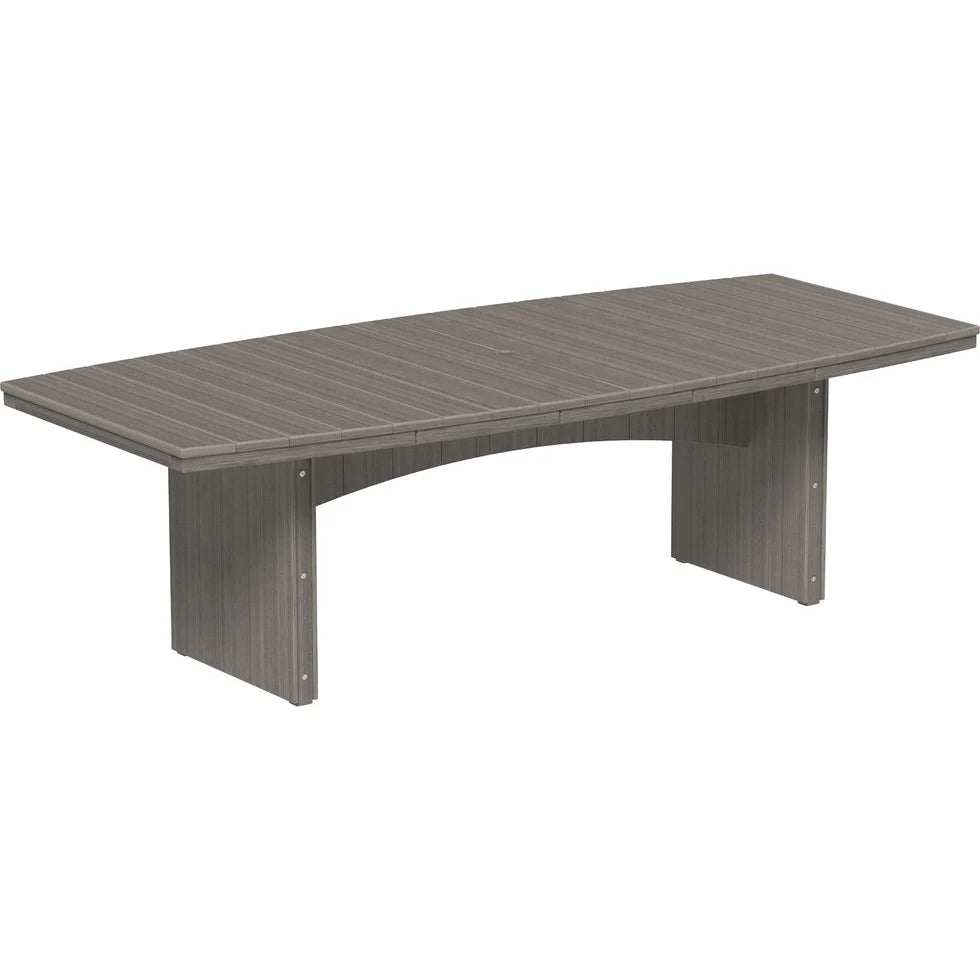 LuxCraft Urban 48-Inch x 96-Inch Oval Poly Dining Table