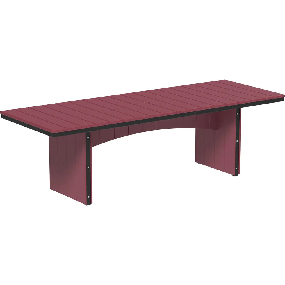 LuxCraft Urban 36-Inch x 96-Inch Rectangular Poly Dining Table