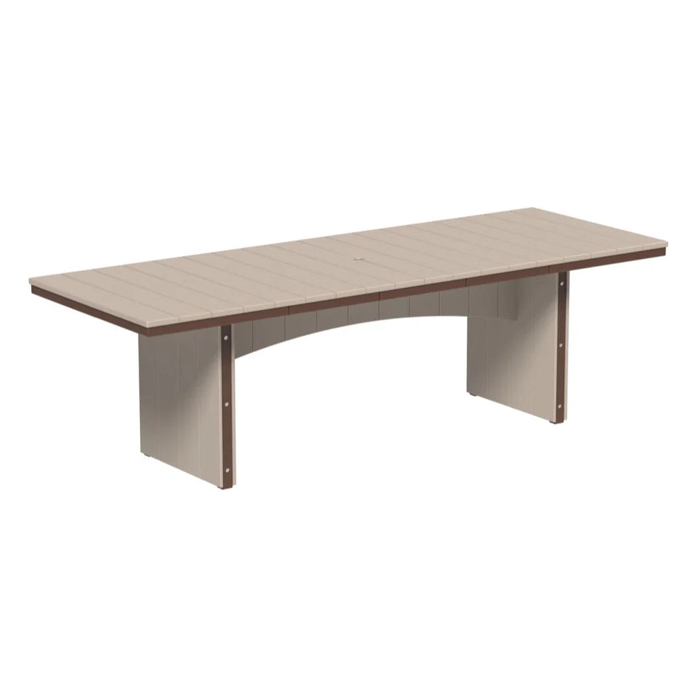 LuxCraft Urban 36-Inch x 96-Inch Rectangular Poly Dining Table