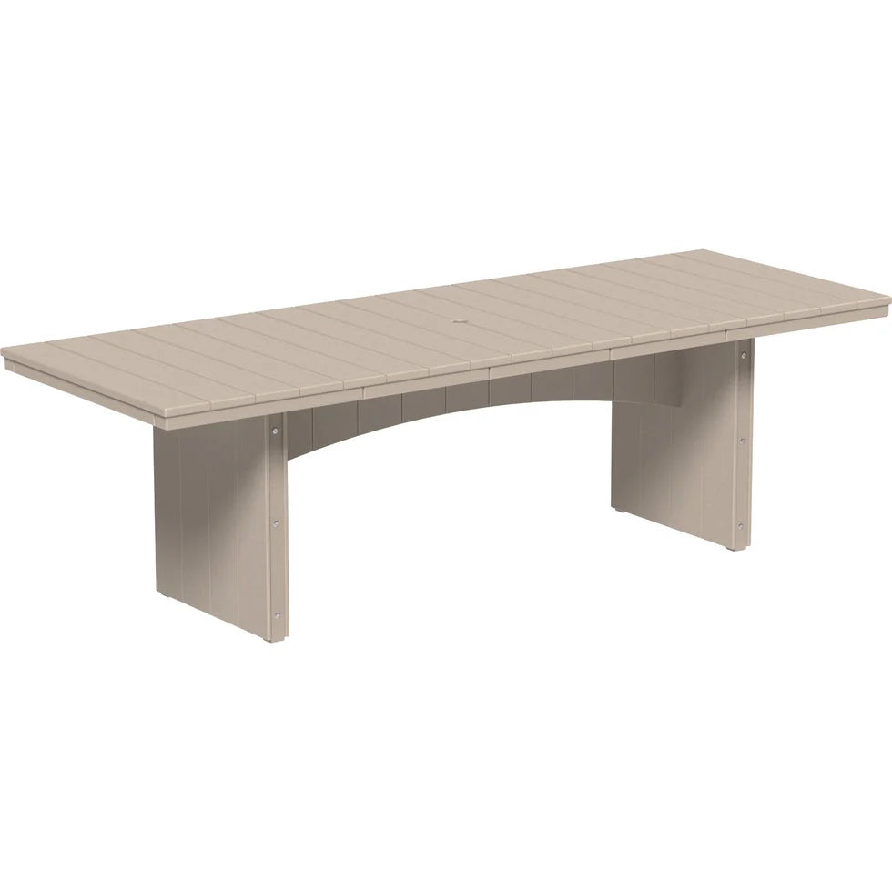 LuxCraft Urban 36-Inch x 96-Inch Rectangular Poly Dining Table