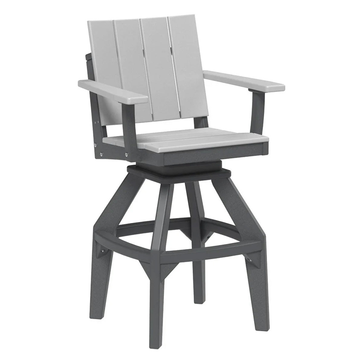 LuxCraft Urban Swivel Bar Height Side Chair