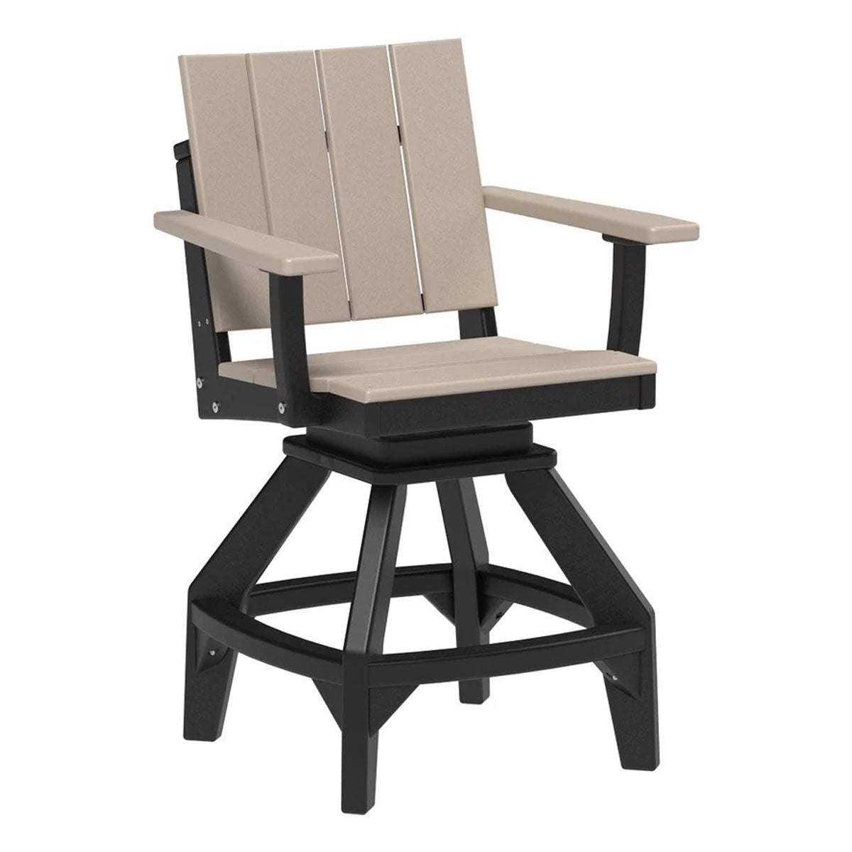 LuxCraft Urban Swivel Counter Height Side Chair