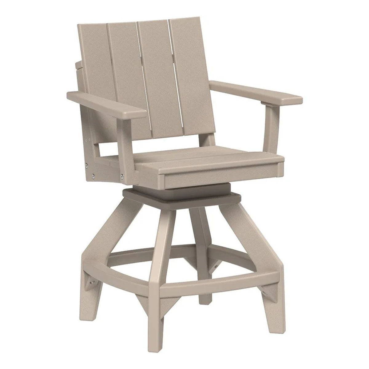 LuxCraft Urban Swivel Counter Height Side Chair