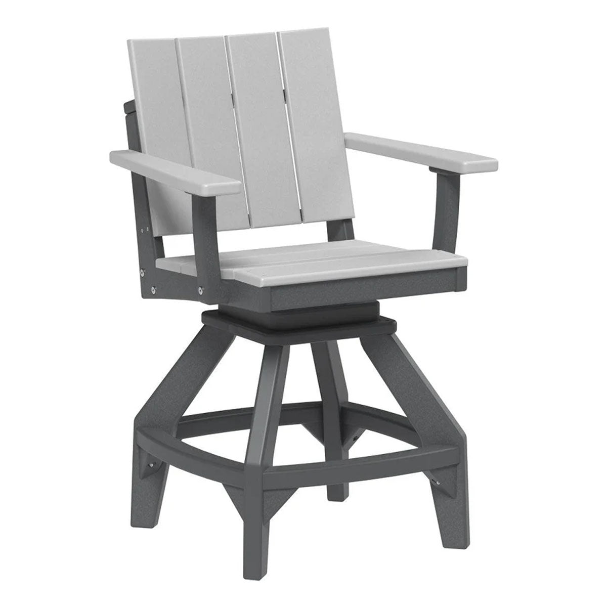 LuxCraft Urban Swivel Counter Height Side Chair