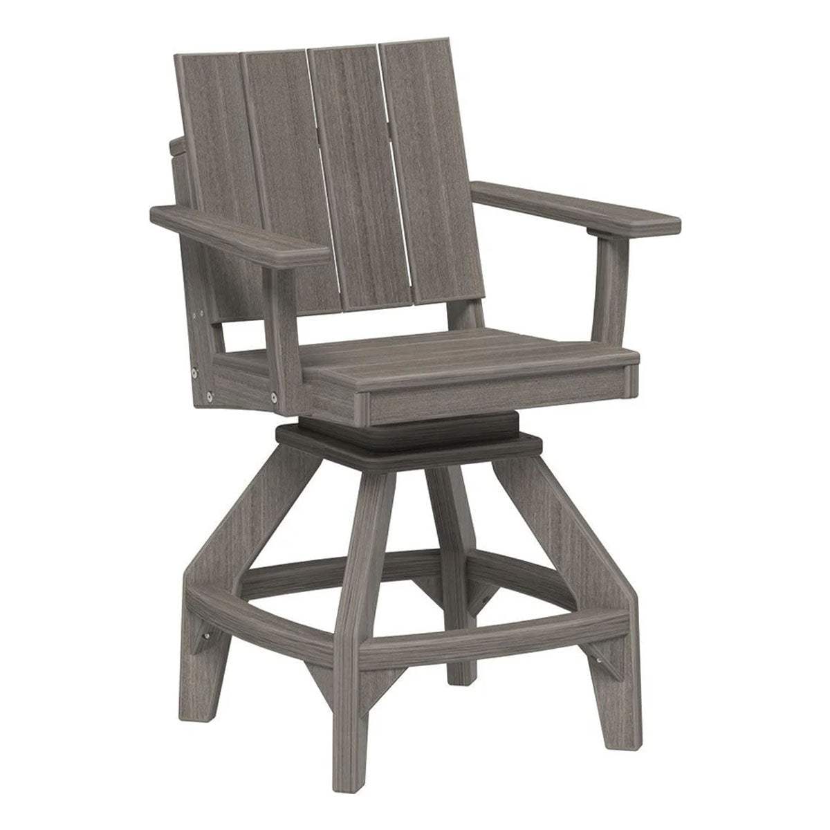 LuxCraft Urban Swivel Counter Height Side Chair