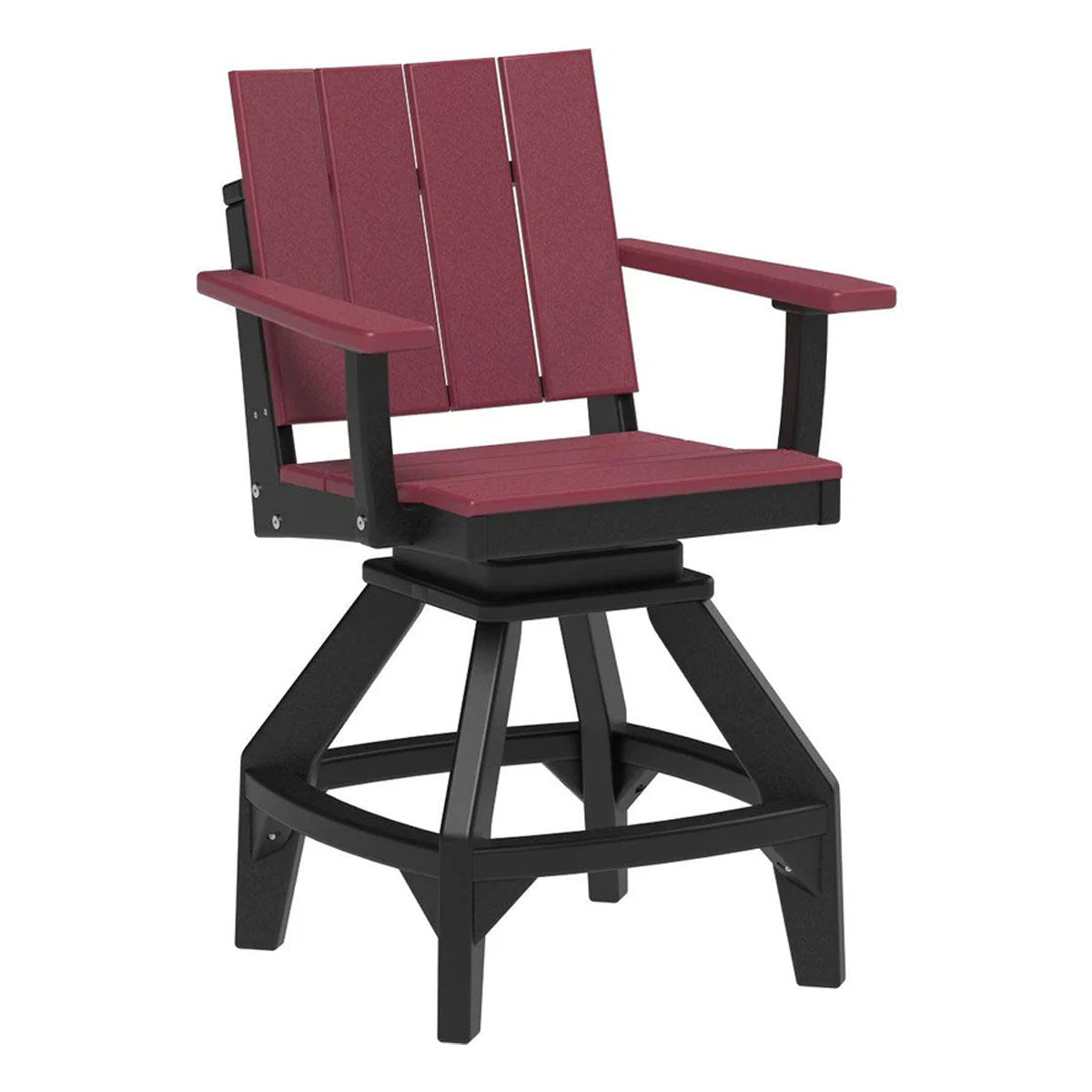 LuxCraft Urban Swivel Counter Height Side Chair