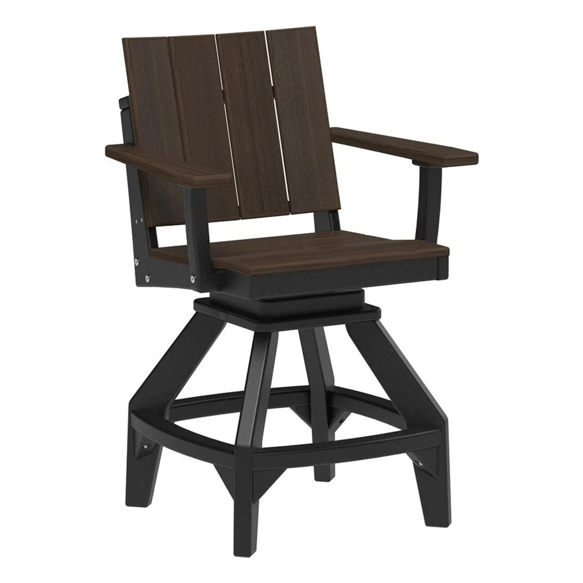 LuxCraft Urban Swivel Counter Height Side Chair
