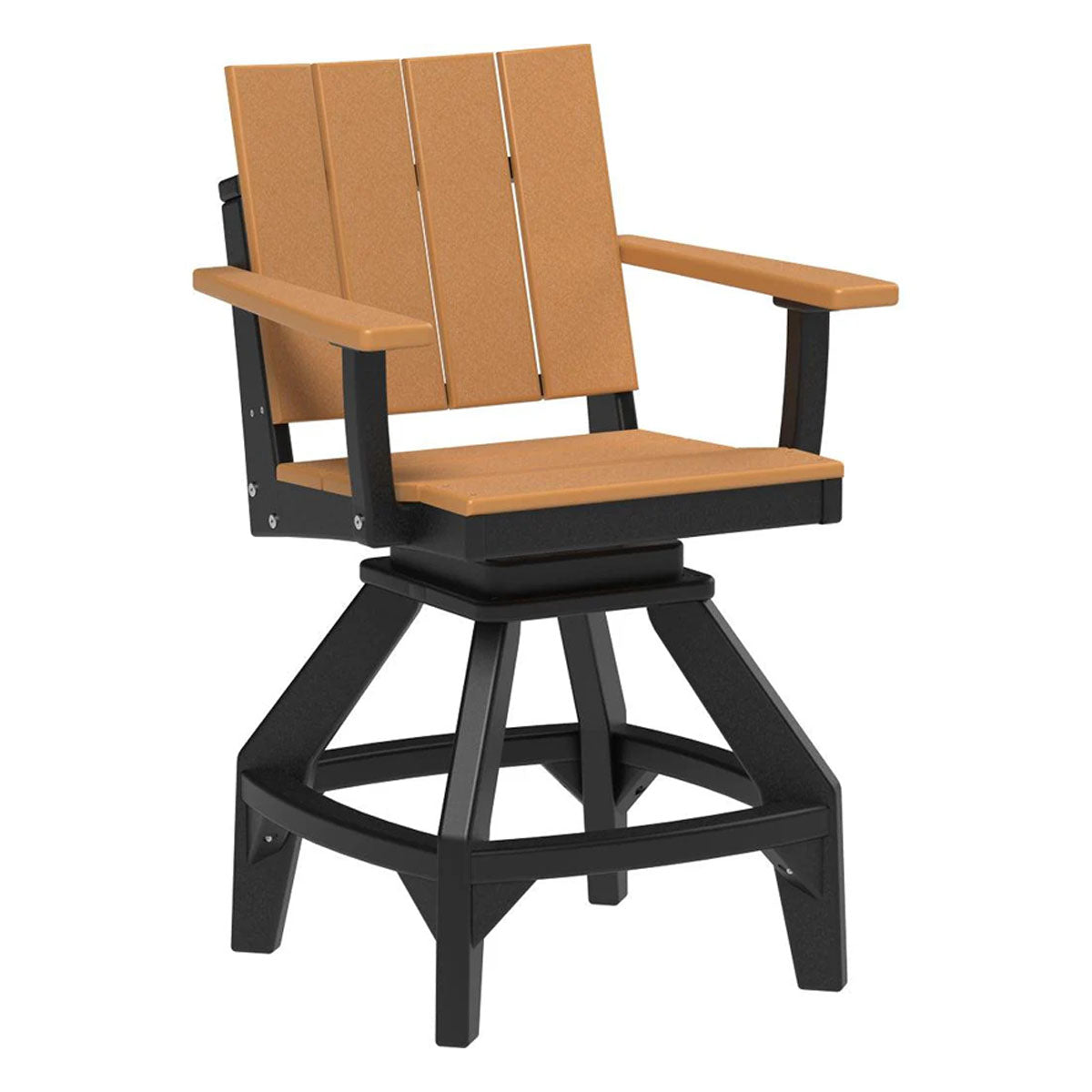 LuxCraft Urban Swivel Counter Height Side Chair