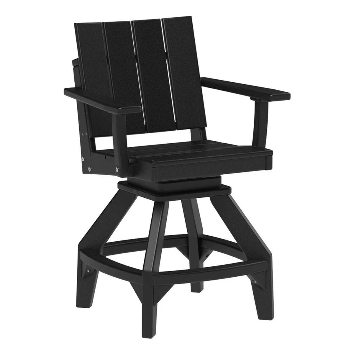 LuxCraft Urban Swivel Counter Height Side Chair