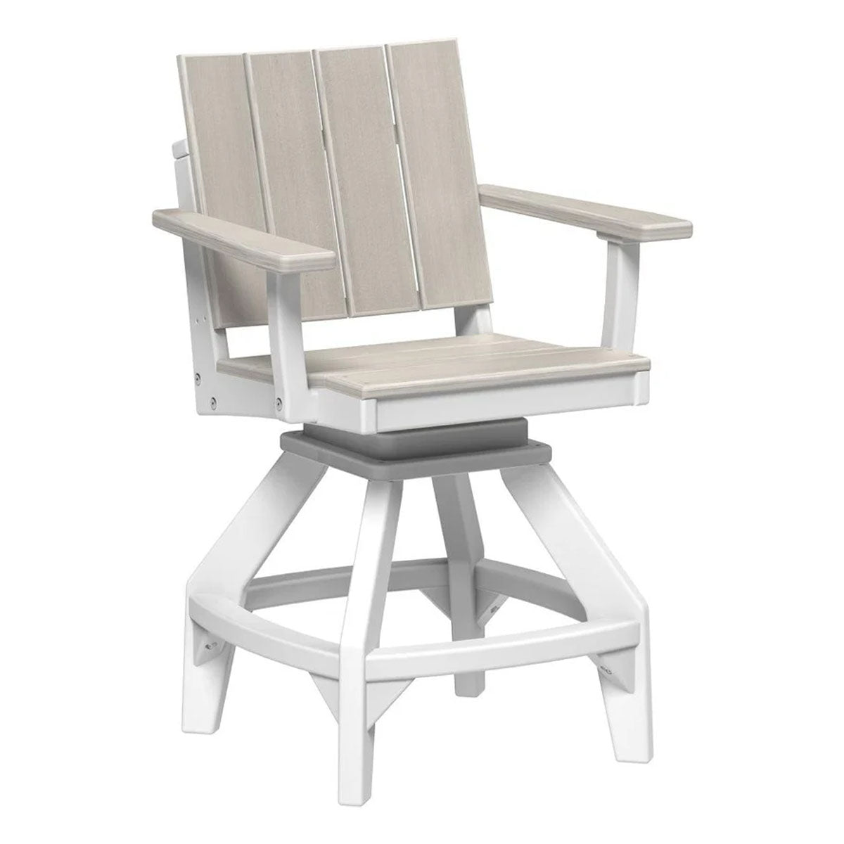 LuxCraft Urban Swivel Counter Height Side Chair