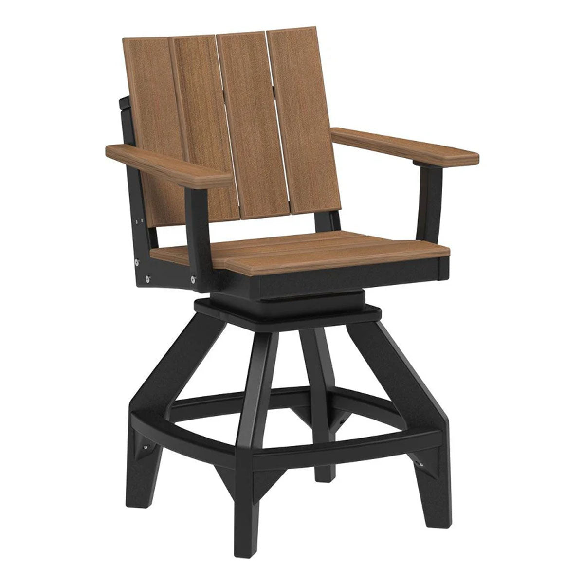 LuxCraft Urban Swivel Counter Height Side Chair