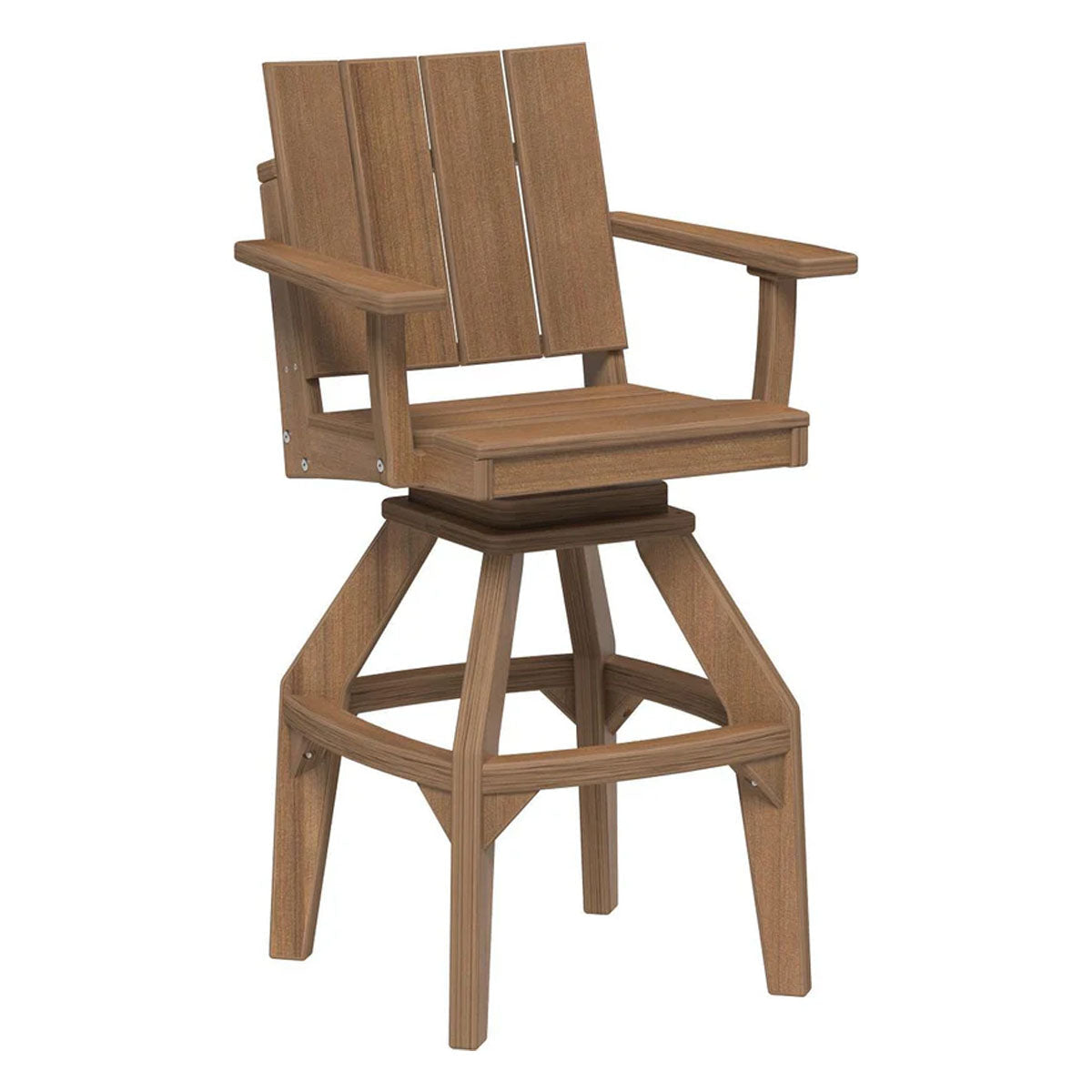 LuxCraft Urban Swivel Bar Height Side Chair