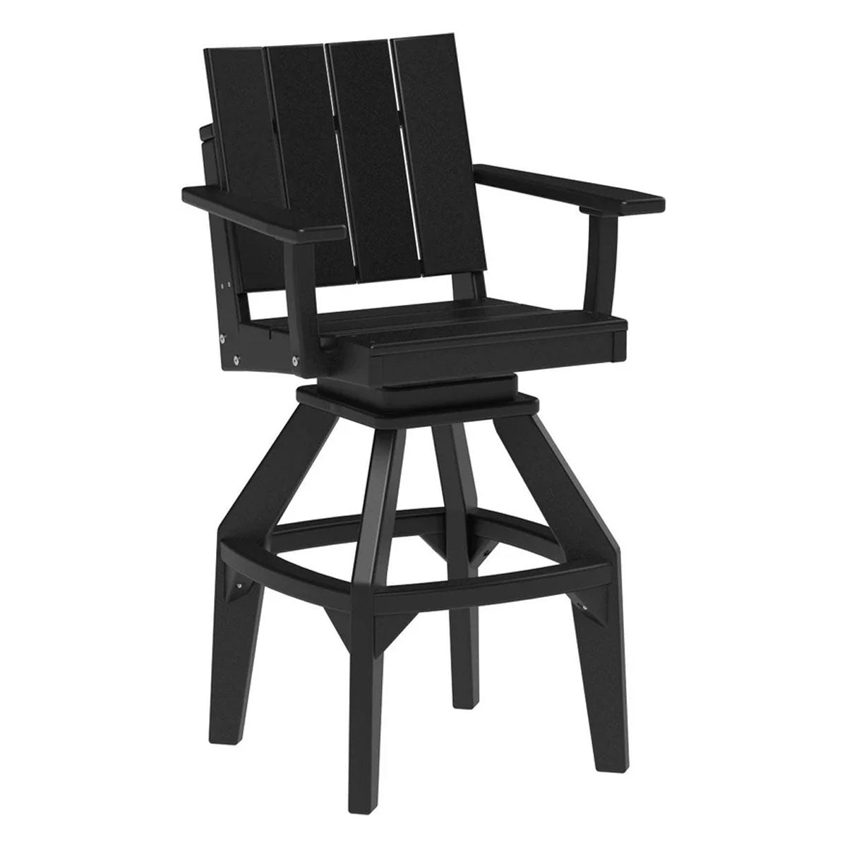 LuxCraft Urban Swivel Bar Height Side Chair