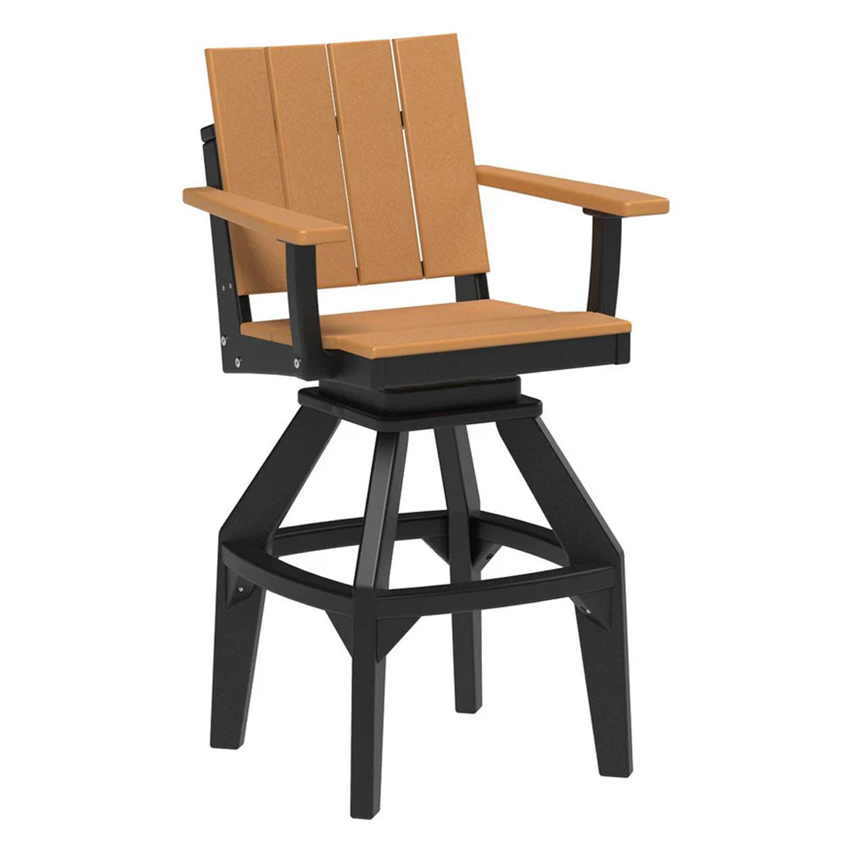 LuxCraft Urban Swivel Bar Height Side Chair