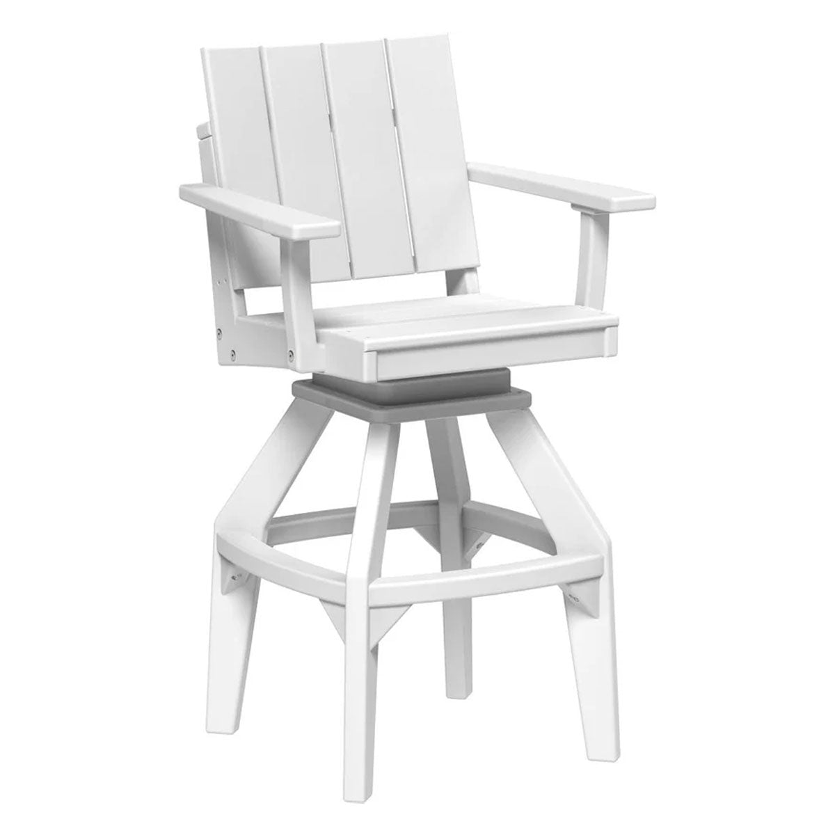LuxCraft Urban Swivel Bar Height Side Chair