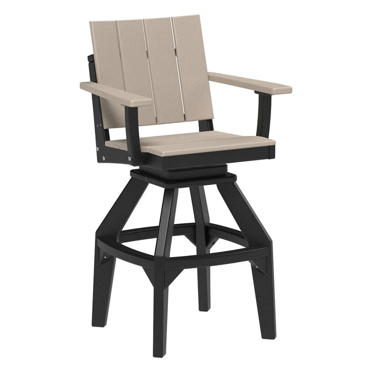LuxCraft Urban Swivel Bar Height Side Chair
