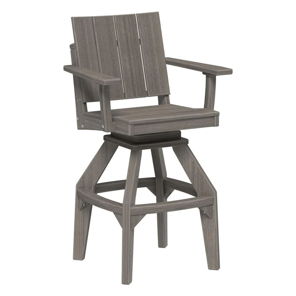 LuxCraft Urban Swivel Bar Height Side Chair