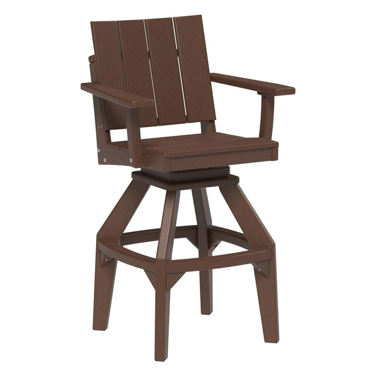 LuxCraft Urban Swivel Bar Height Side Chair