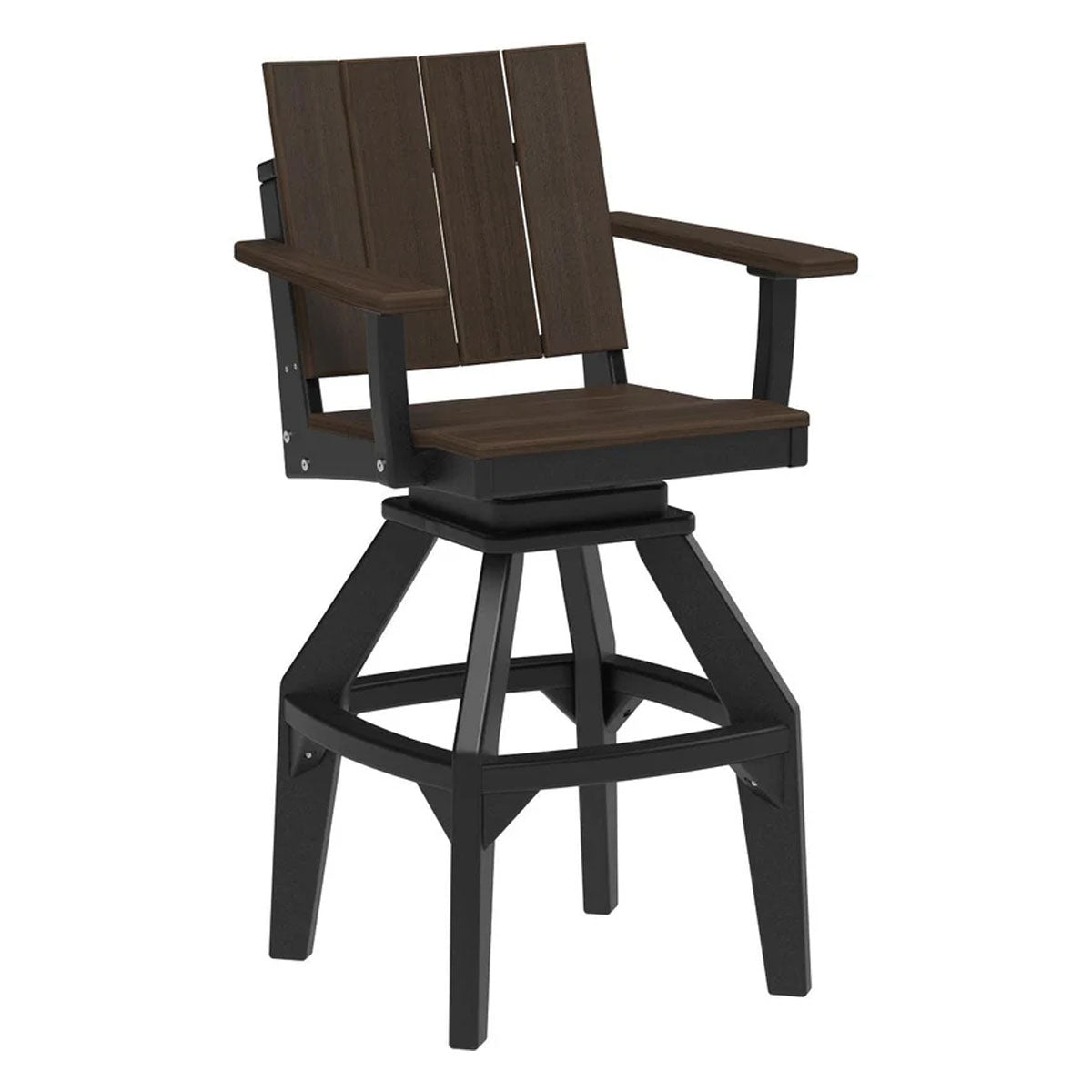 LuxCraft Urban Swivel Bar Height Side Chair