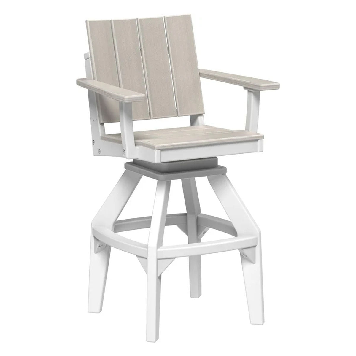 LuxCraft Urban Swivel Bar Height Side Chair