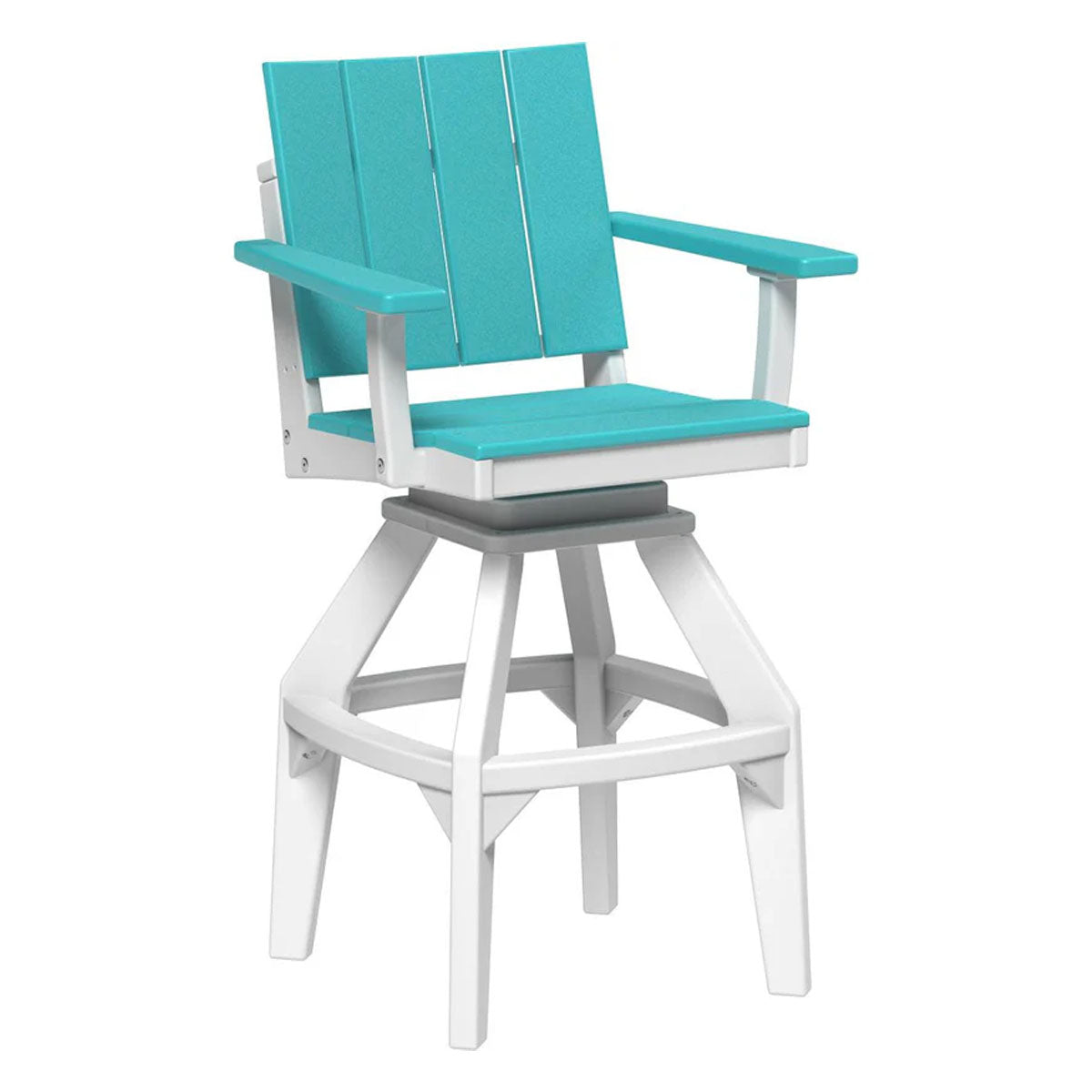 LuxCraft Urban Swivel Bar Height Side Chair