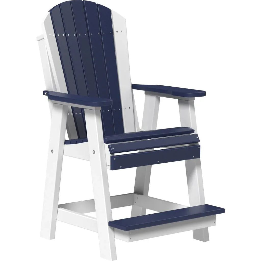 LuxCraft Adirondack Balcony Chair 34 x 30 x 49 in