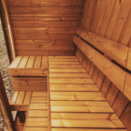 Mande MW16 ThermoWood Outdoor Sauna - Premium Outdoor Relaxation Experience