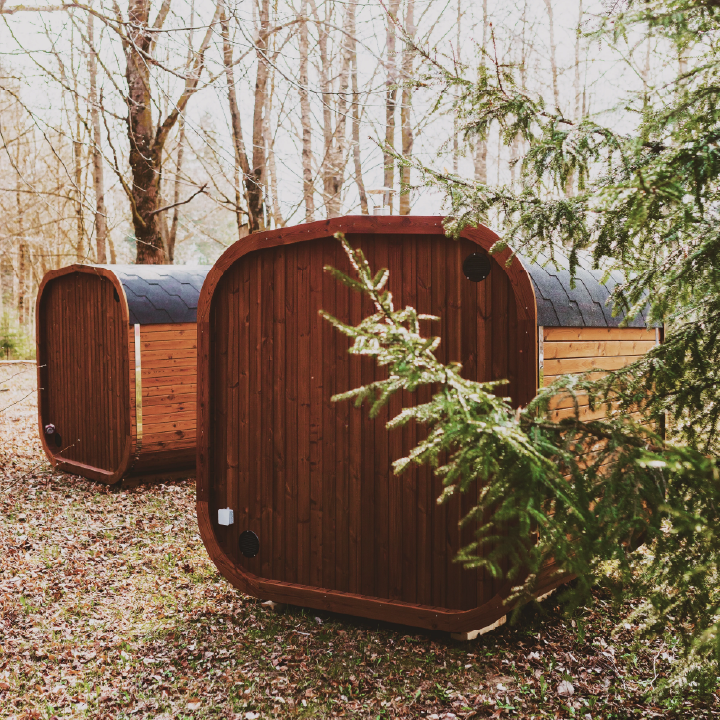 Mande MW20 Outdoor ThermoWood Sauna – Premium Backyard Relaxation by Patio Elegance
