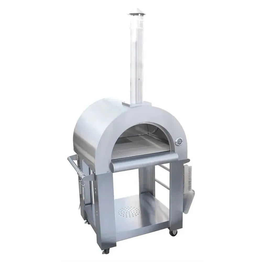 Wood Burning Pizza Oven and Stand