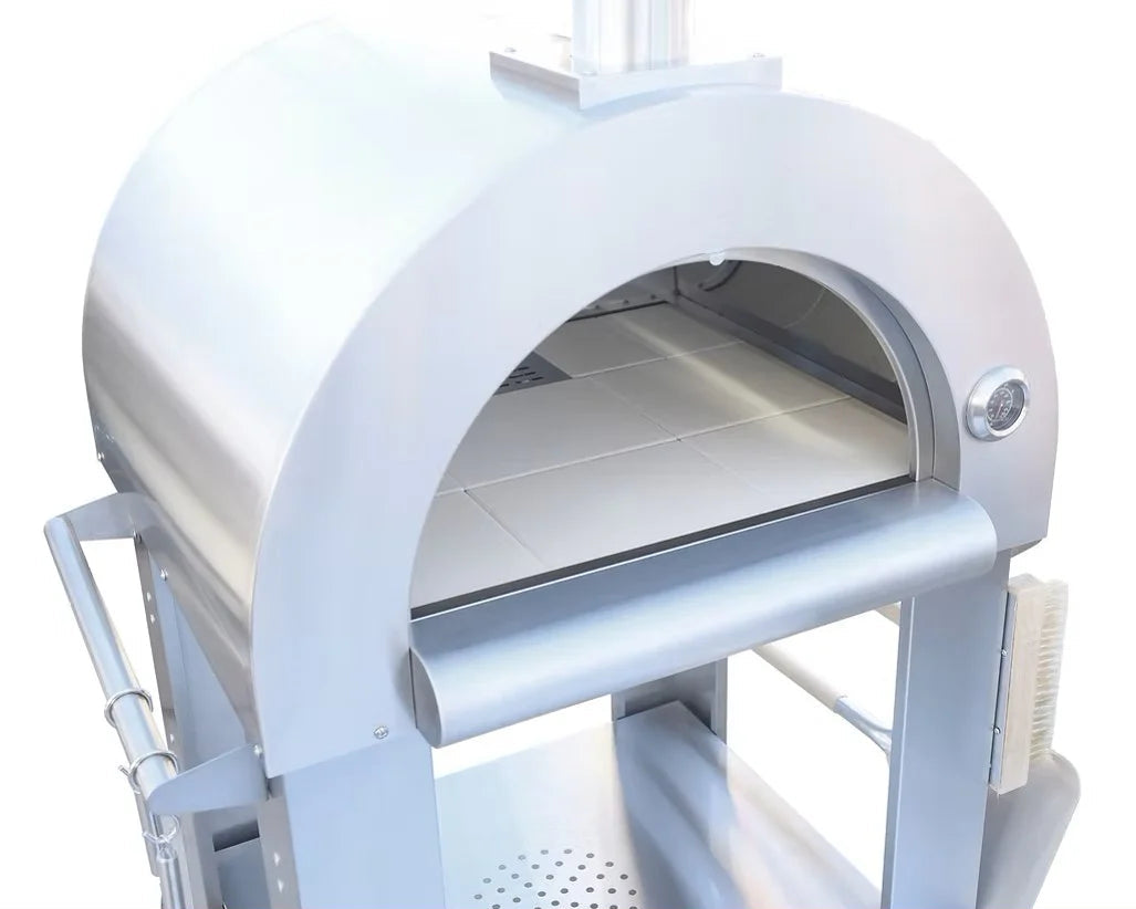 Wood Burning Pizza Oven and Stand