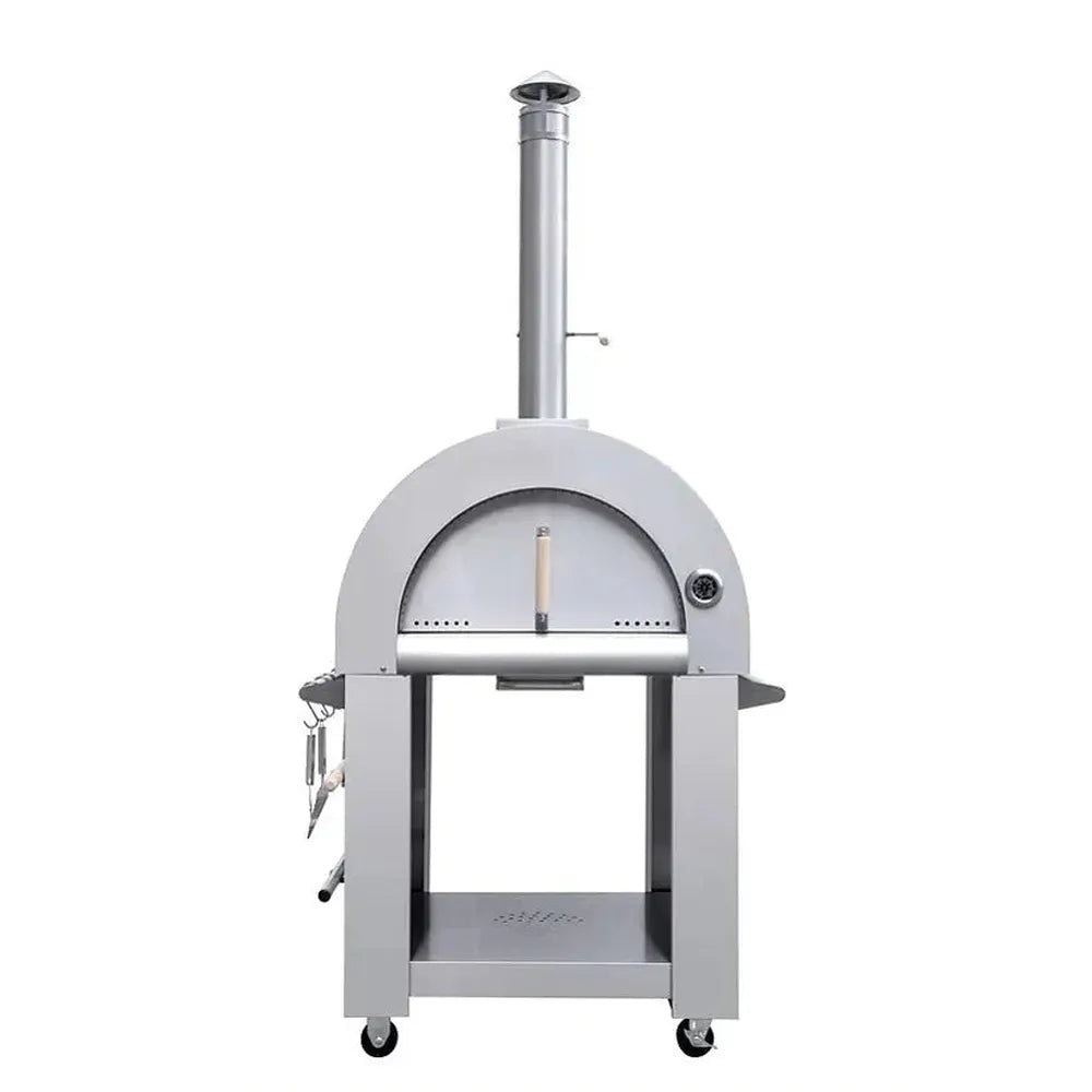 Wood Burning Pizza Oven and Stand