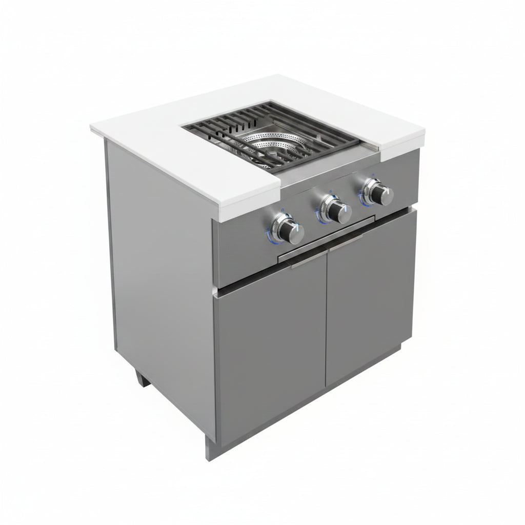 Whistler 31-Inch Stainless Steel Power Burner Cabinet