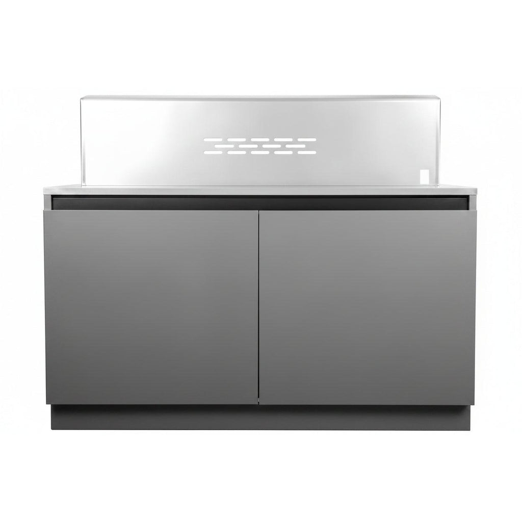 Whistler 110-Inch 5-Burner Gas Grill Island with Infrared Rear Burner, Refrigerator, and Rotisserie Kit