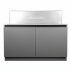 Whistler 102 x 28-Inch 4-Burner Gas Grill Island with Infrared Rear Burner, Refrigerator, Double Side Burner, and Rotisserie Kit
