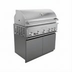 Whistler 140 x 92-Inch 5-Burner Gas Grill Island - Stainless Steel
