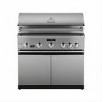 Whistler 140 x 92-Inch 5-Burner Gas Grill Island - Stainless Steel