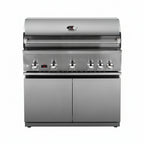 Whistler 104-Inch 5-Burner Gas Grill Island with Infrared Rear Burner, Sink, Double Side Burner, and Rotisserie Kit