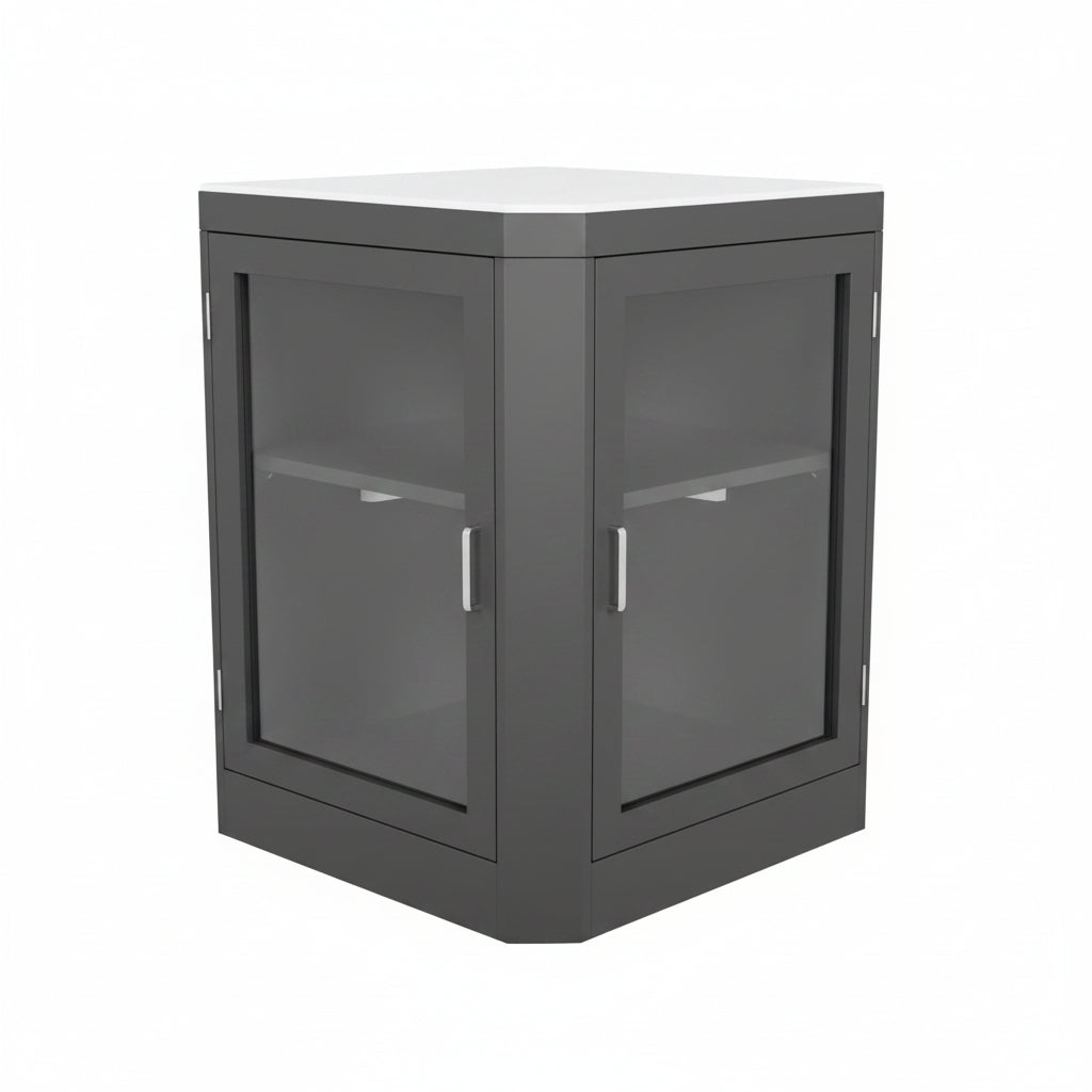 Whistler 30-Inch Stainless Steel 90-Degree Corner Cabinet