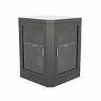 Whistler 30-Inch Stainless Steel 90-Degree Corner Cabinet