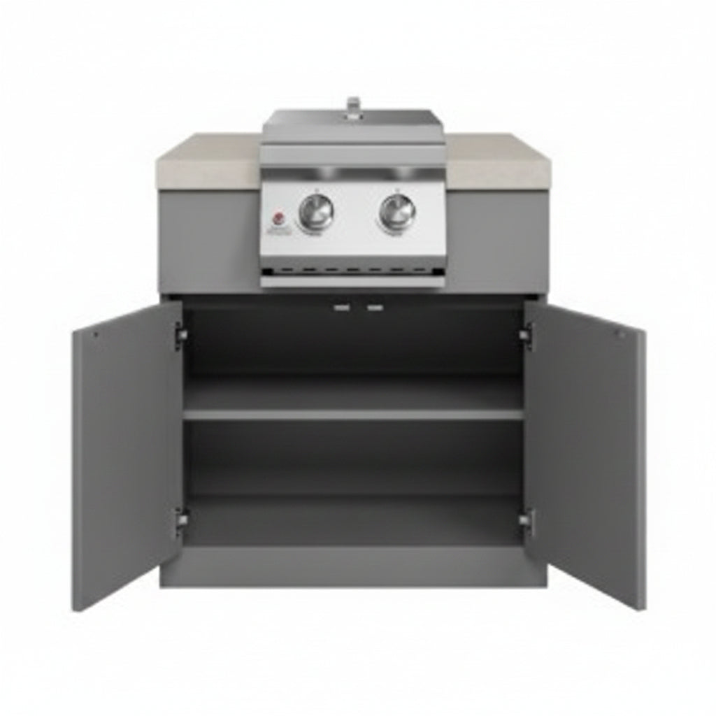 Whistler 31-Inch Stainless Steel Side Burner Cabinet