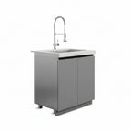 Whistler 31-Inch Sink Cabinet with Faucet and Cutting Board