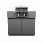 Whistler 132 x 92-Inch 4-Burner Gas Grill Island - Stainless Steel