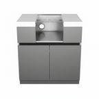 Whistler 104-Inch 5-Burner Gas Grill Island with Infrared Rear Burner, Sink, Double Side Burner, and Rotisserie Kit