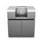 Whistler 132 x 61-Inch 4-Burner Gas Grill Island - Stainless Steel