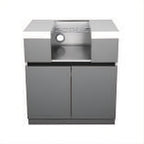 Whistler 132 x 92-Inch 4-Burner Gas Grill Island - Black Stainless Steel