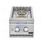 Whistler 102 x 28-Inch 4-Burner Gas Grill Island with Infrared Rear Burner, Refrigerator, Double Side Burner, and Rotisserie Kit