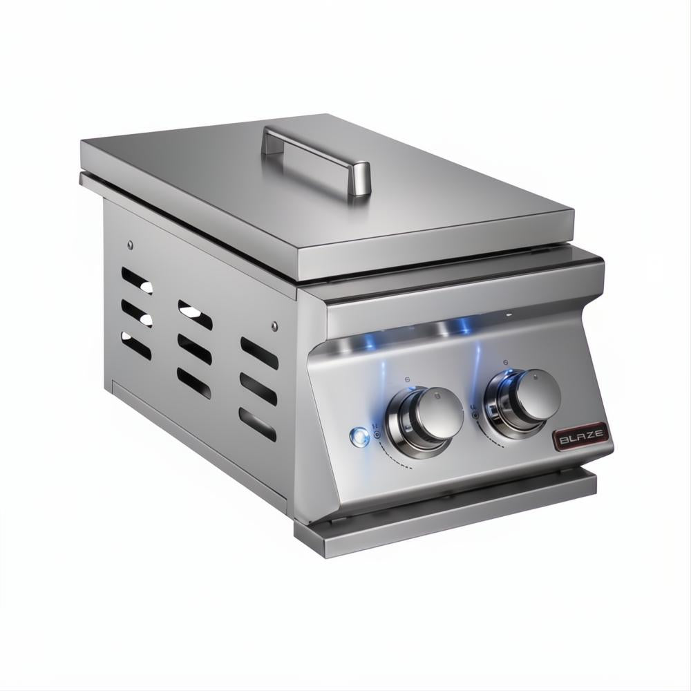 Whistler 132 x 92-Inch 4-Burner Gas Grill Island - Stainless Steel